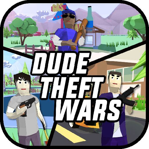 Dude Theft Wars Shooting Games logo